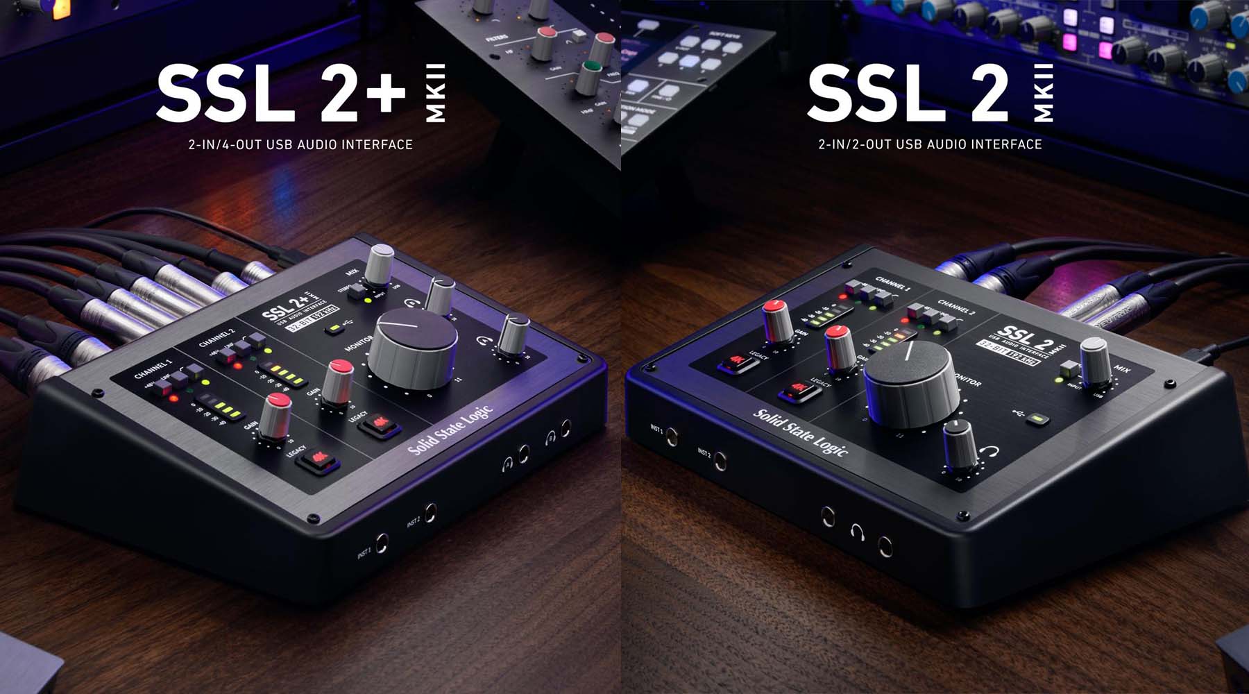 Solid State Logic SSL 2 and SSL2+ MKII Interfaces announced