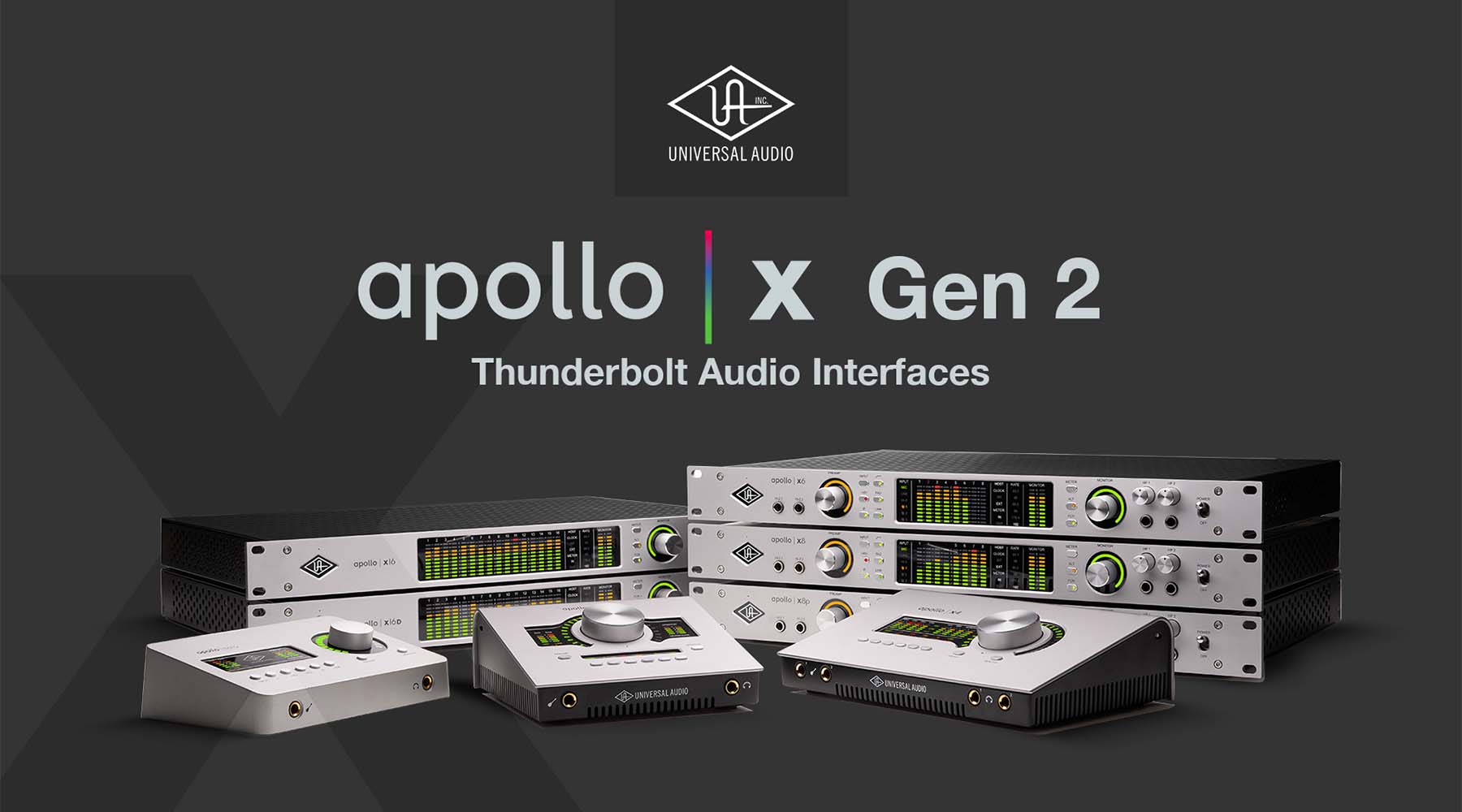 Universal Audio Apollo X 2nd Gen Interfaces Announced