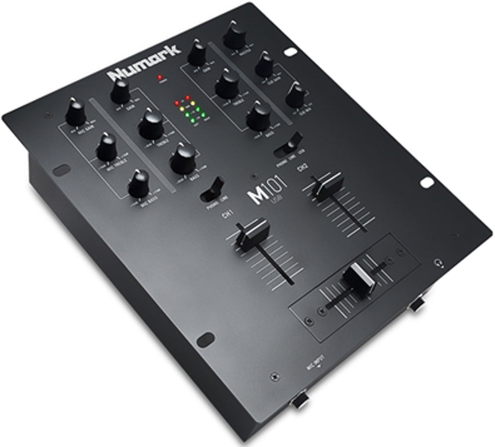 Numark M101USB 2-Channel Mixer with USB Interface