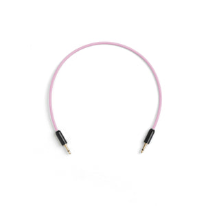 Candycords - myVolts Halo patch cables Mix Pack 2, straight mini mono jack to straight mini mono jack, 2x15cm Yellow, 2x30cm Pink, 2x50cm Green and 2x80cm Purple