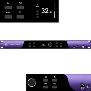 Apogee Symphony Studio 8x8 USB-C Audio Interface for Stereo Mixing and Recording with Output DSP