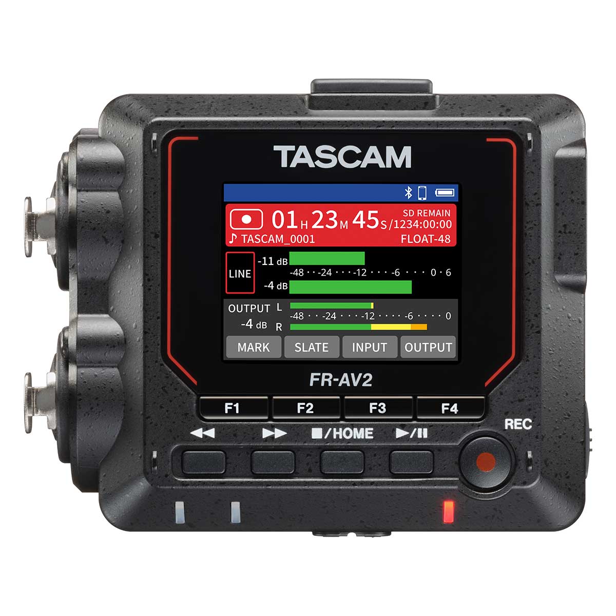 TASCAM FR-AV2 Compact 32-bit Float Field Recorder and Timecode Generator with Mixer