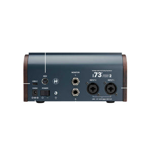 Heritage Audio I73 PRO 2 2-IN/4-OUT USB-C Audio Interface with 2 73 Preamps