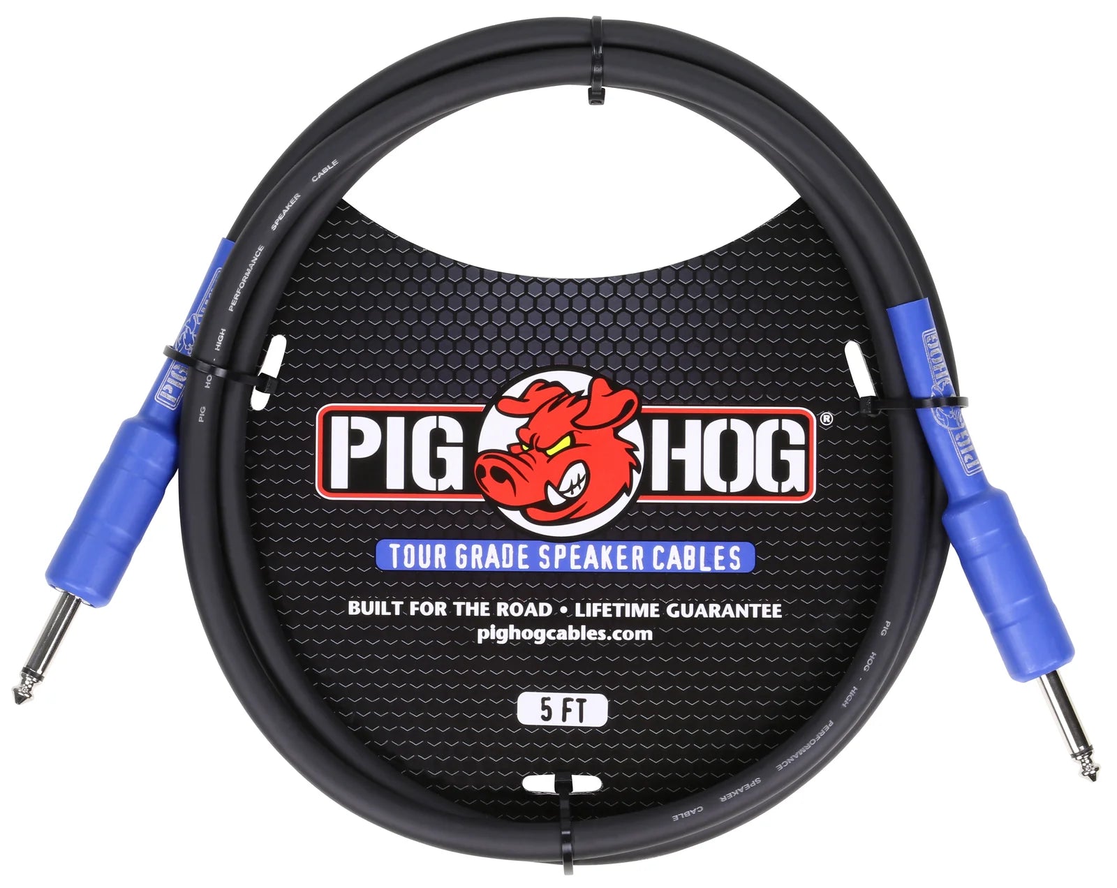 Pig Hog Speaker Cable, 5ft (14 gauge wire)