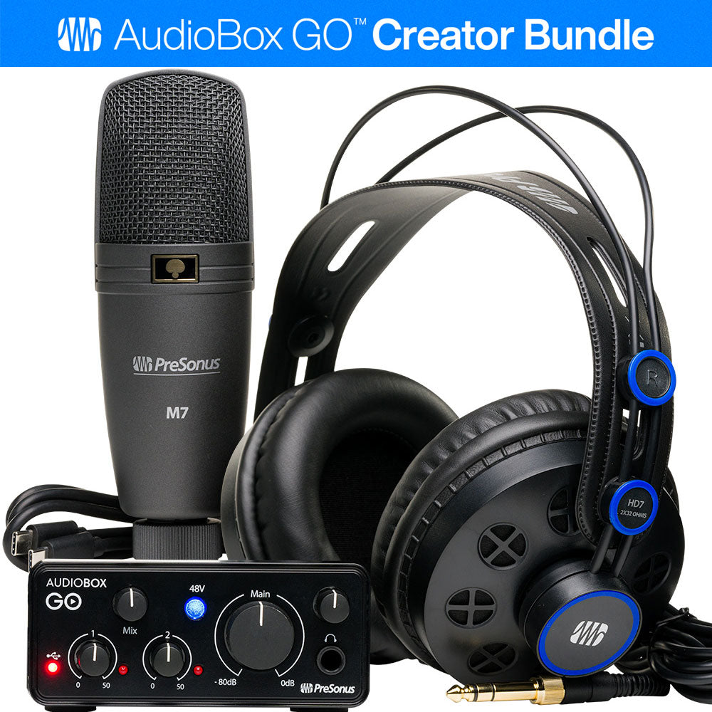 PreSonus Audiobox Go Creator Bundle