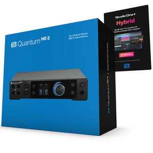 PreSonus QUANTUM HD2 20 x 24, 32-bit / 192 kHz Recording Interface