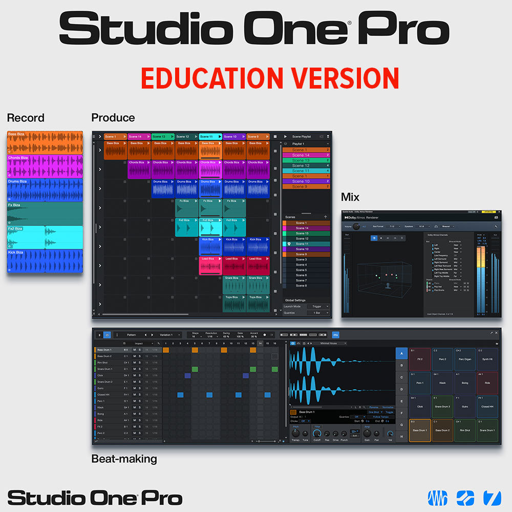 Presonus Studio One Pro 7 Edu Version