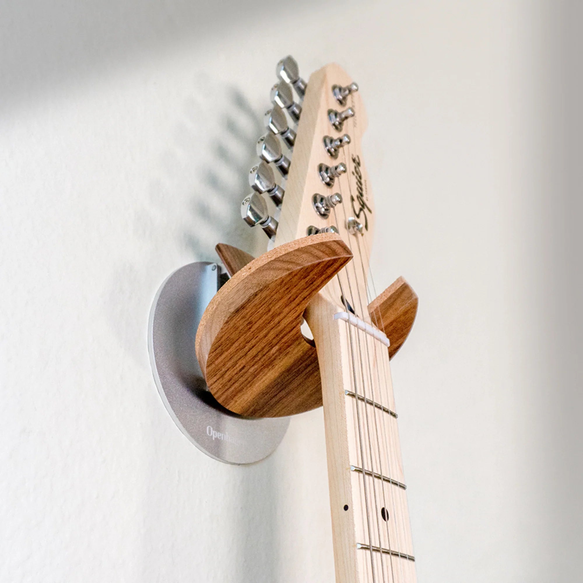 Openhagen HangWithMe Electric Guitar Wall Mount - Walnut