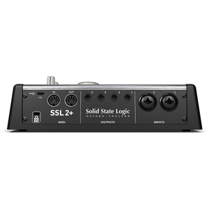 Solid State Logic 2+ MkII Audio Interface -Rear