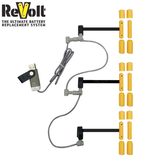 MyVolts 6 battery ReVolt kit (AAA/AA)