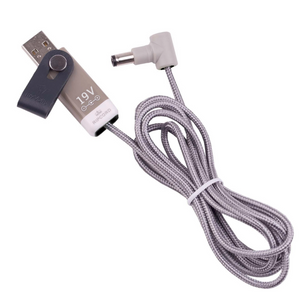 MyVolts 19V Ripcord USB to DC power cable, centre positive