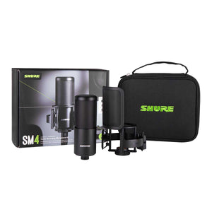 Shure SM4 Home Recording Microphone Kit with Pop Filter & Shockmount