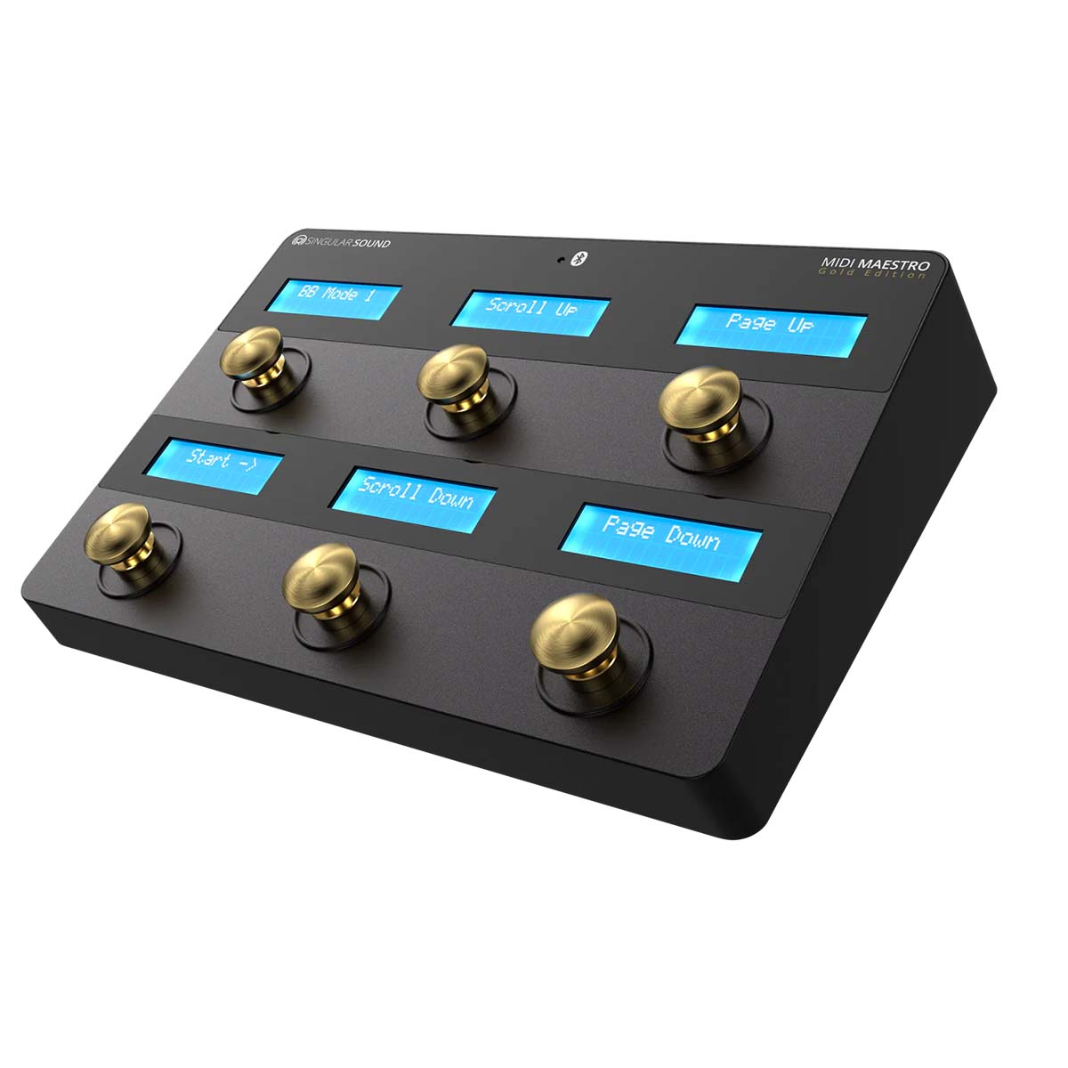 Singular Sound MIDI Maestro MIDI Foot Controller - Gold Edition