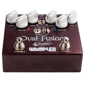 Wampler Dual Fusion Tom Quayle Signature Overdrive Dual Pedal