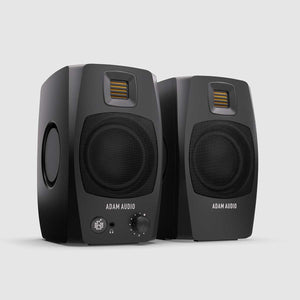 ADAM D3V Active Desktop Monitor System (PAIR) - Black