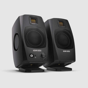 ADAM D3V Active Desktop Monitor System (PAIR) - Black