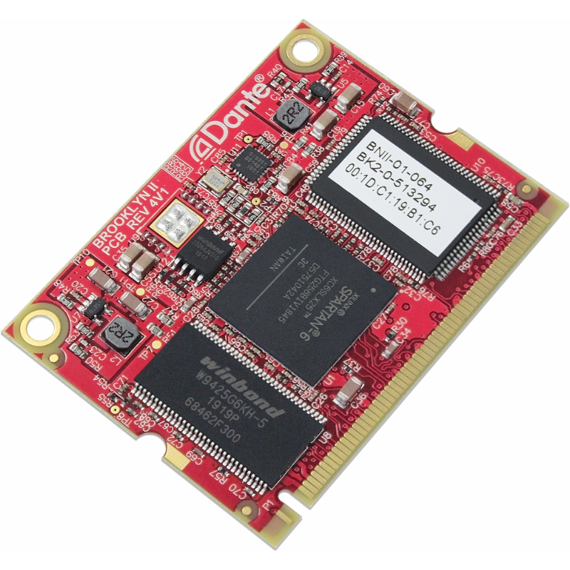 DANTE-AOIP Internal Card Pre-Installed for Behringer Wing