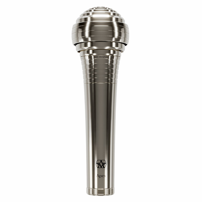 Aston Microphones Apex Glass Active Dynamic Handheld Microphone (Nickel)