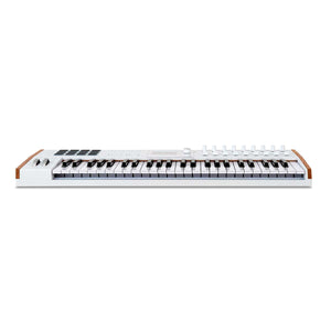 Arturia Keylab MK3 49 Key Midi Controller - White - Front View