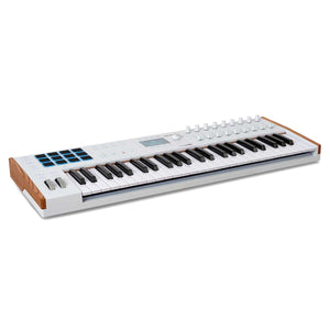 Arturia Keylab MK3 49 Key Midi Controller - White - Angle