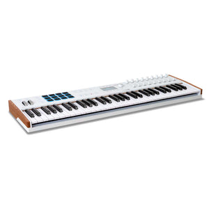 Arturia Keylab MK3 61 Key Midi Controller White Angle