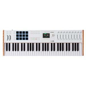 Arturia Keylab MK3 61 Key Midi Controller White Top