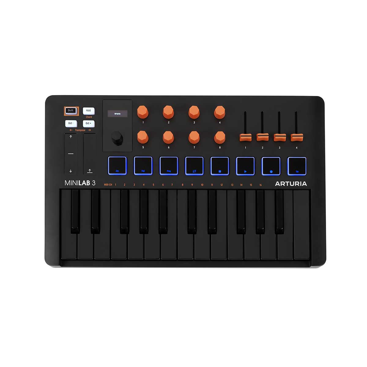 Arturia MiniLab 3 Orange Limited Edition Midi Controller