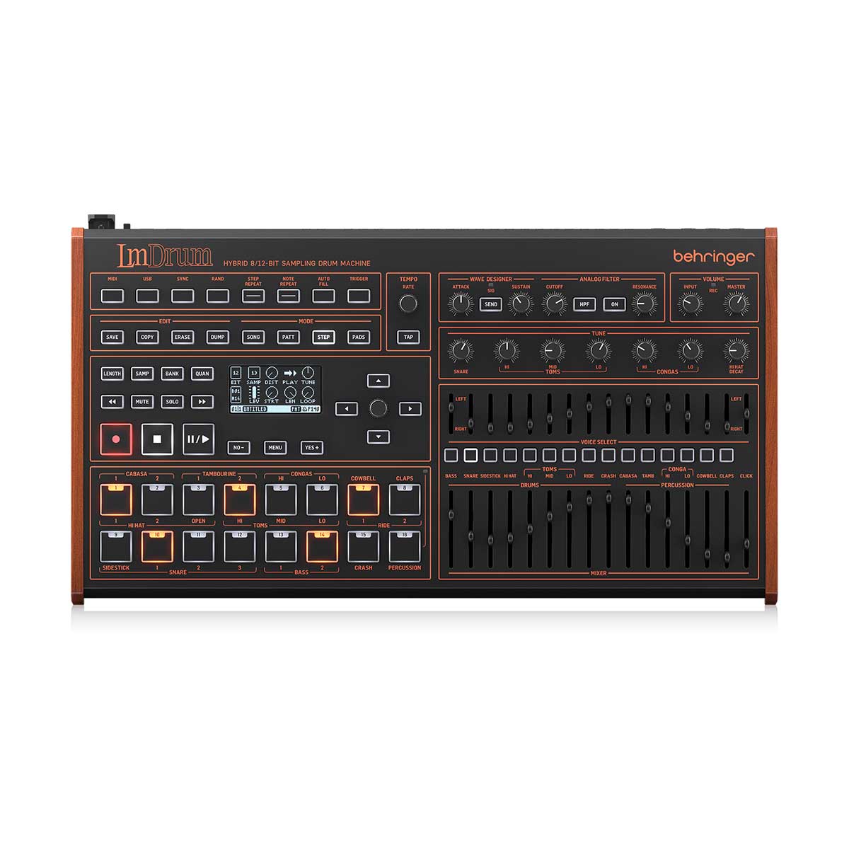 Behringer LM DRUM Classic Hybrid Sampling Drum Machine