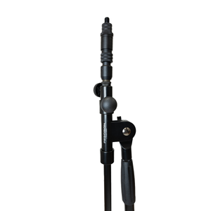 Precision by Triad-Orbit Tall Mic Stand with Counterweight Boom Arm and IO-RA Quick Coupler Zoomed In