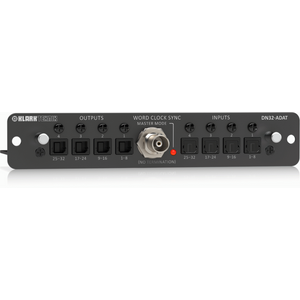 Klark Teknik DN32-ADAT ADAT Expansion Module with up to 32 Record/Playback Channels