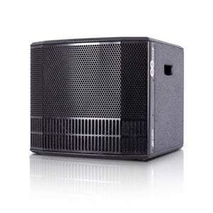 DB Technologies 3-amped 1000W stereo sound system. 2x tops, 12” active sub, 3 inputs, Bluetooth