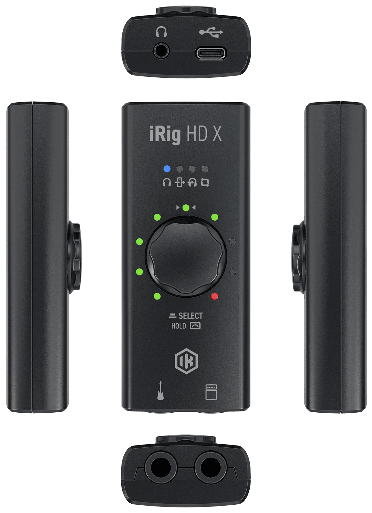 IK iRig HDX USB Guitar Interface for Mac/PC & iPhone/iPad Models w/USB-C Port