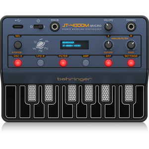 Behringer JT-4000M Micro 4-Voice Hybrid Synth with Midi