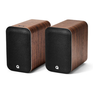 Q Acoustics M20 HD Wireless Bluetooth Music Speakers (Pair) - Walnut