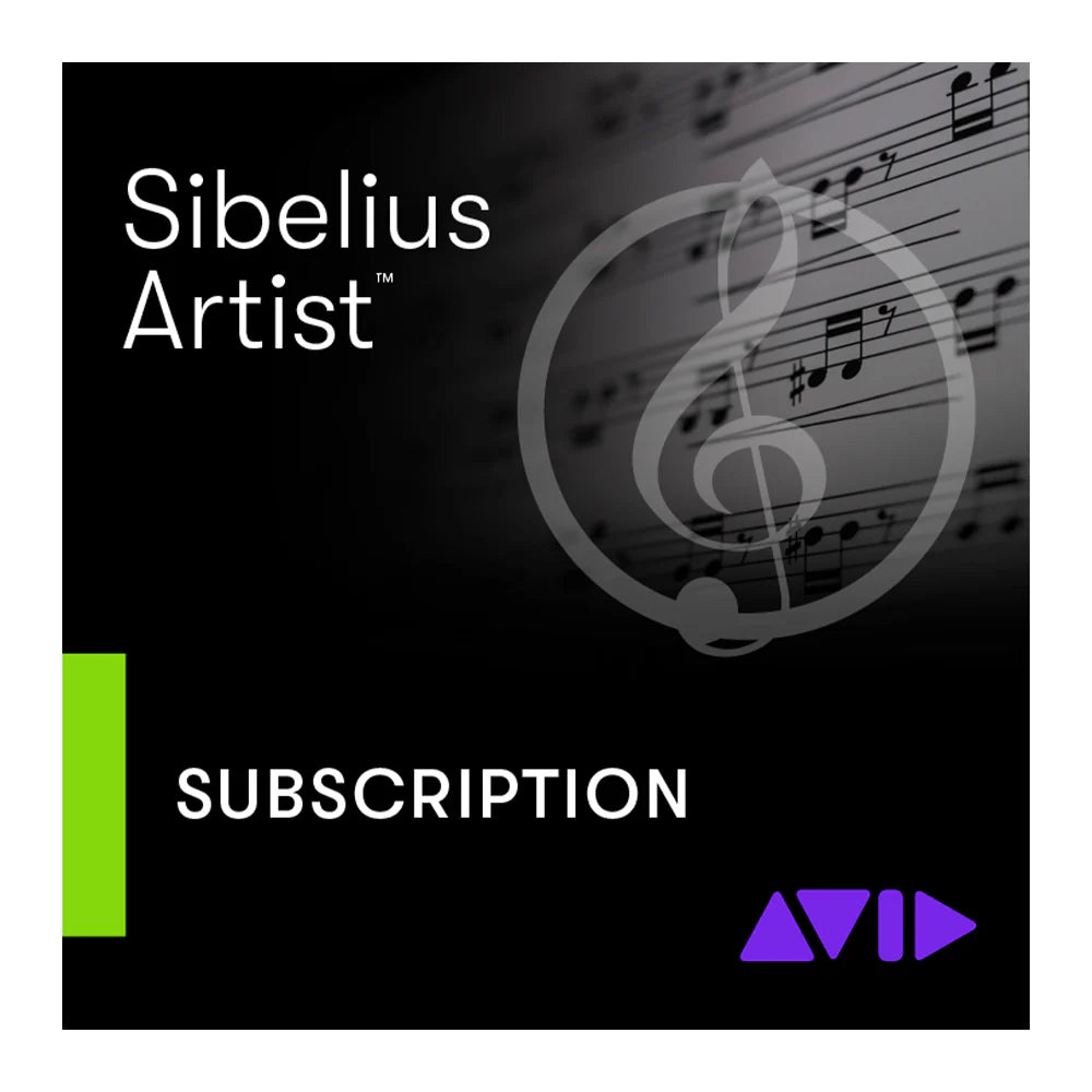 Sibelius Artist 1-Year Subscription - NEW