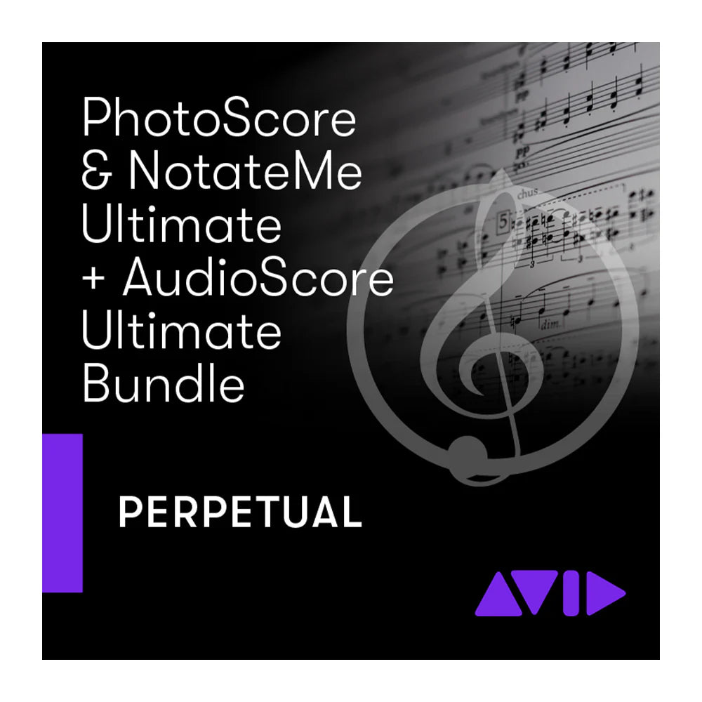 Avid PhotoScore & NotateMe Ultimate and AudioScore Ultimate Bundle