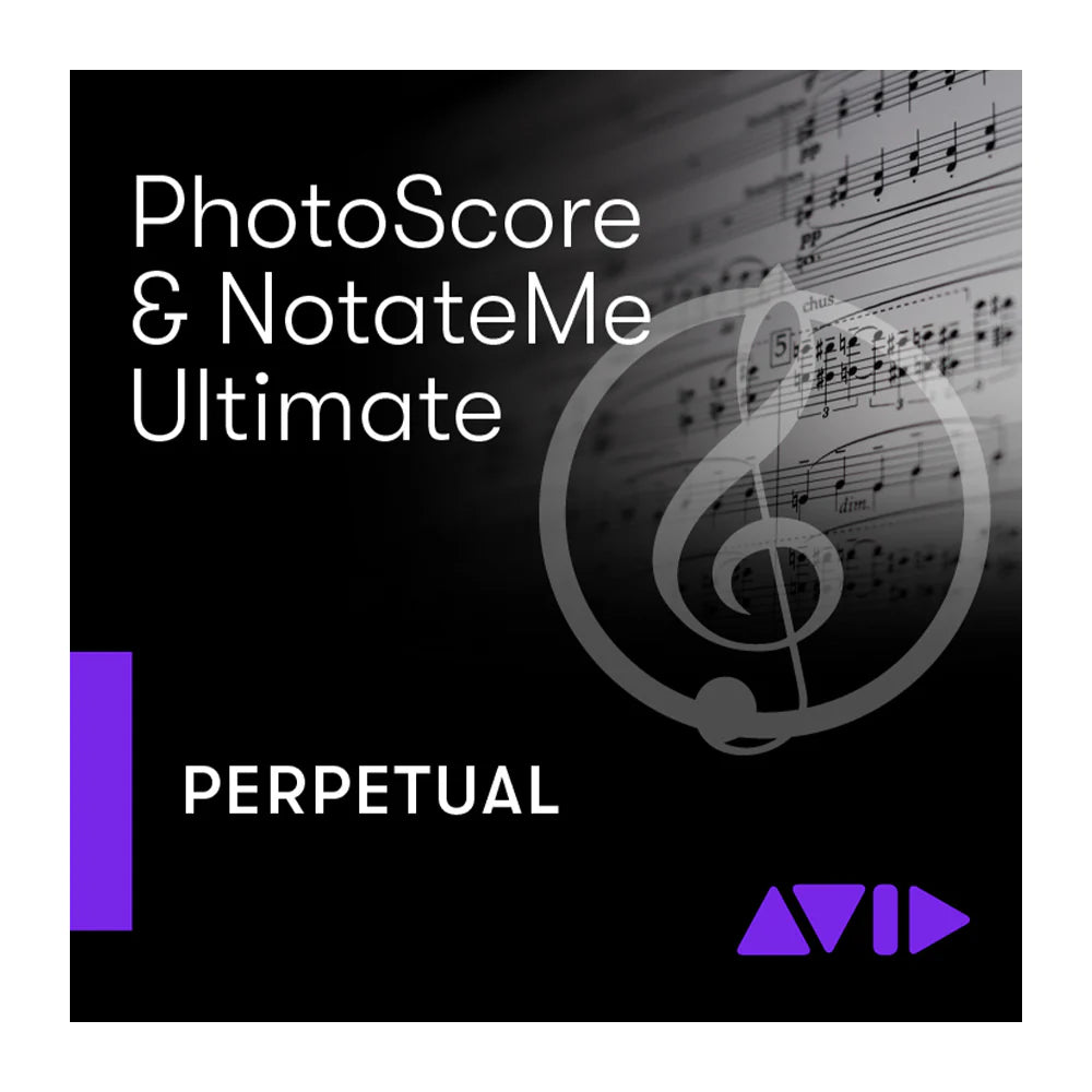 Avid PhotoScore & NotateMe Ultimate