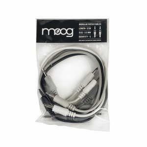 Moog Patch Cable Set (5 pieces) 12 inch for Mother 32 , DFAM & Subharmonicon