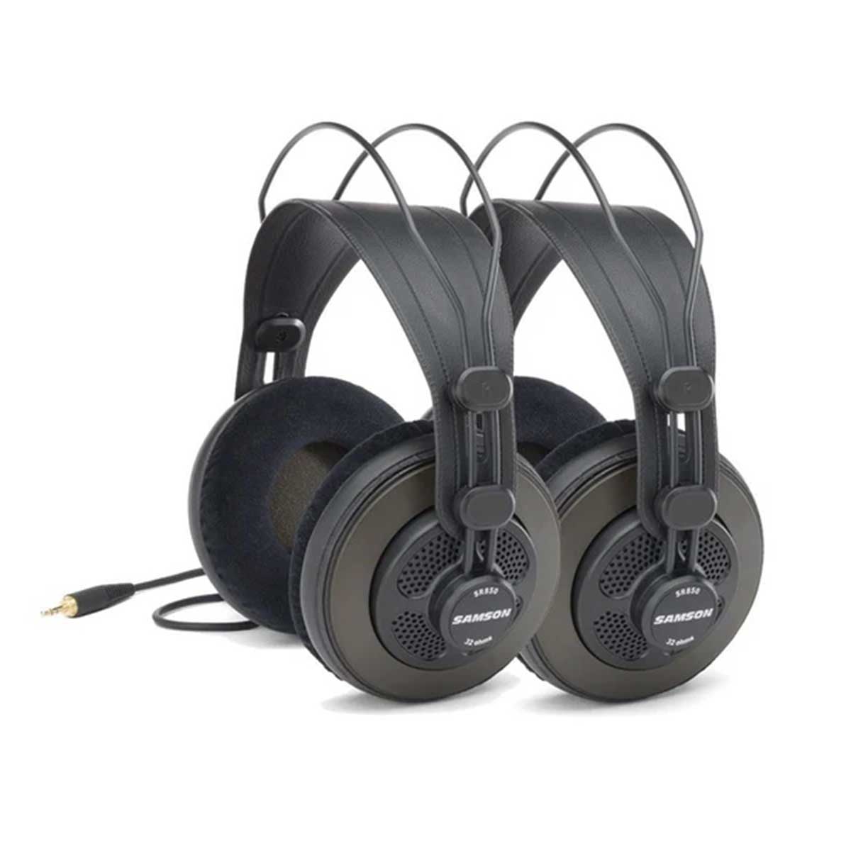 Samson SR850Semi-Open Studio Headphones  (2 Pack 