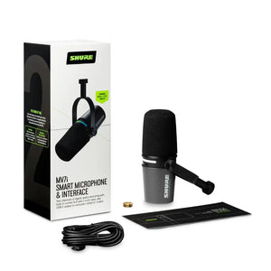 Shure MV7i Smart Mic + Interface