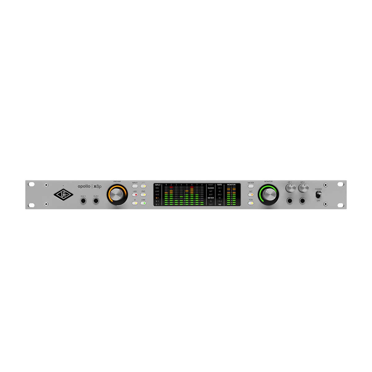 Universal Audio Apollo x8p Gen 2 Essentials+ Edition (Rack) TB3/MAC/WIN)