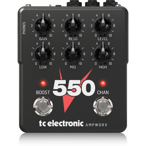 TC Electronic V550 Dual Channel Guitar Preamp Pedal