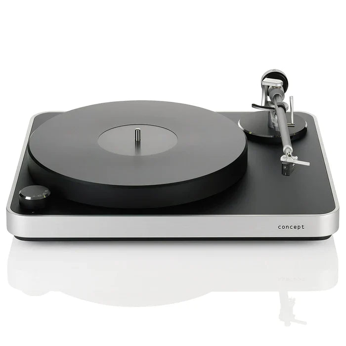 Clearaudio Concept Turntable with Cartridge & Arm - Black/Siler