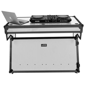 UDG Ultimate Portable Z-Style DJ Table (Wheels) WHITE