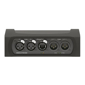 Neutrik NA2-IO-DLINE Dante Interface 2 Channel Line Level I/O