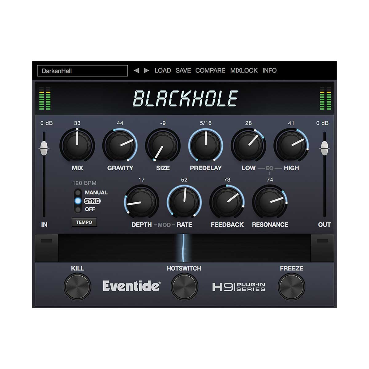 Eventide Blackhole Extraterrestrial Reverb Effects Plug-In