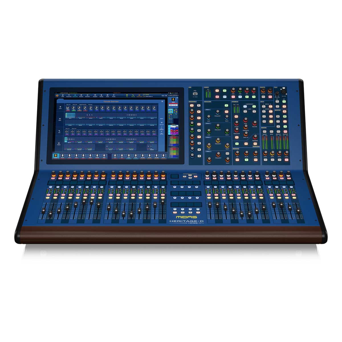 Midas Live Digital Console Control Centre with 144 Input-Channels, 120 Mix Buses, 96 kHz Sample Rate and 21" Multi-Touch Screen