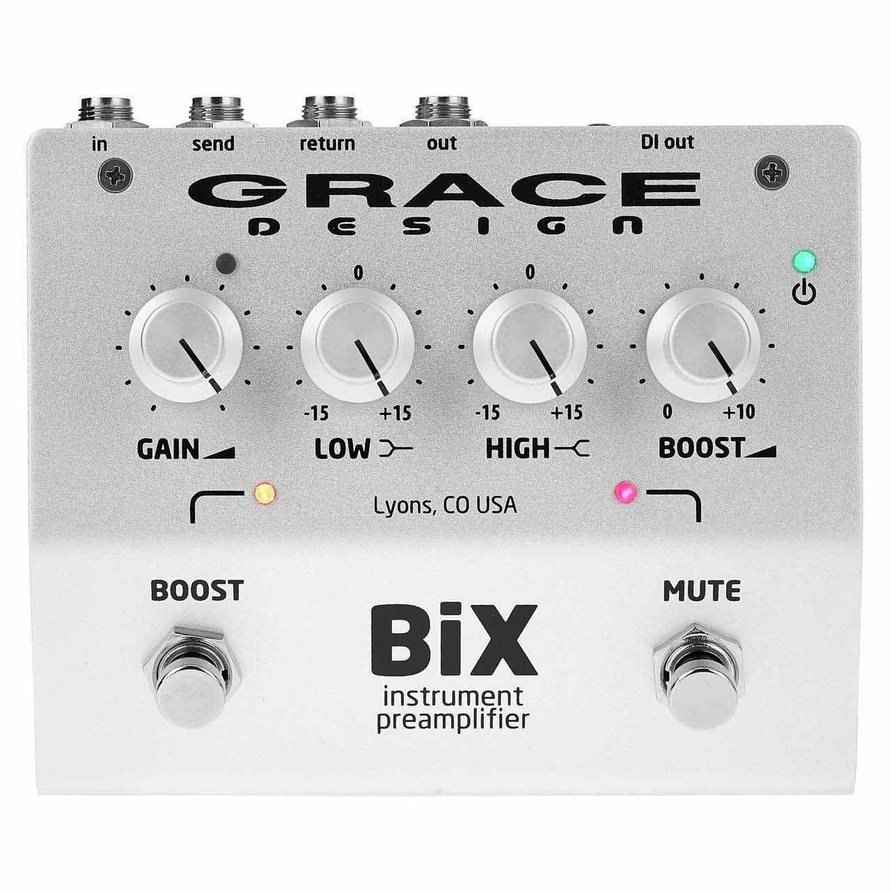 Preamps/Channel Strips - Grace Design BiX Studio Quality Instrument Preamp / EQ / DI / Boost